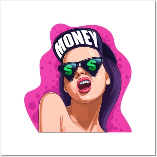 Girls love money. Posters and Art